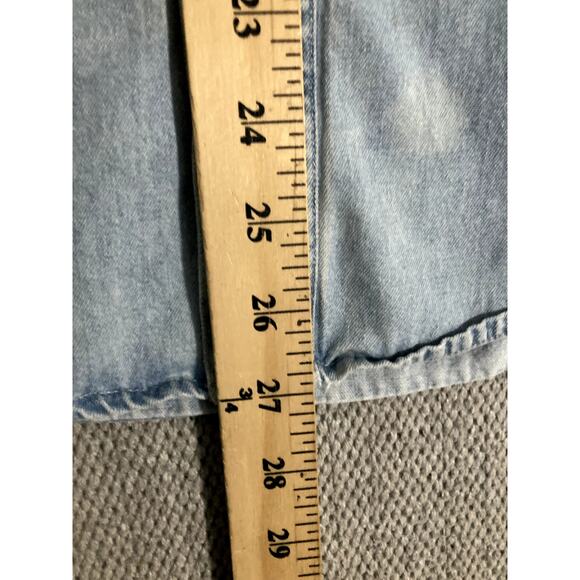 Marlboro County Store Vintage Denim Shirt Men's Small Blue Fade Cowboy Western - Picture 7 of 9